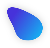 A blue drop on a black background.